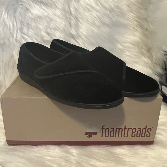 Tender tootsies collections foamtreads slippers open box size 9 - Picture 1 of 5